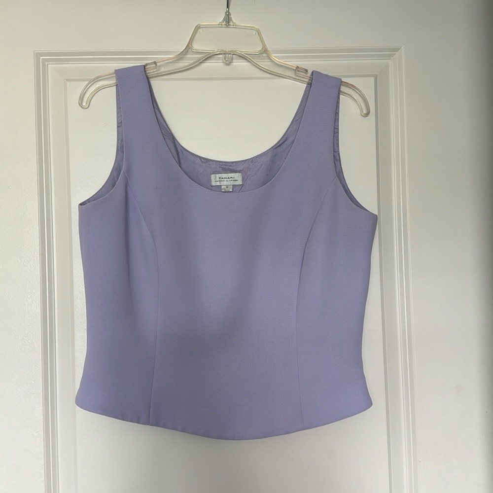 Tahari Light Purple Shirt 💜